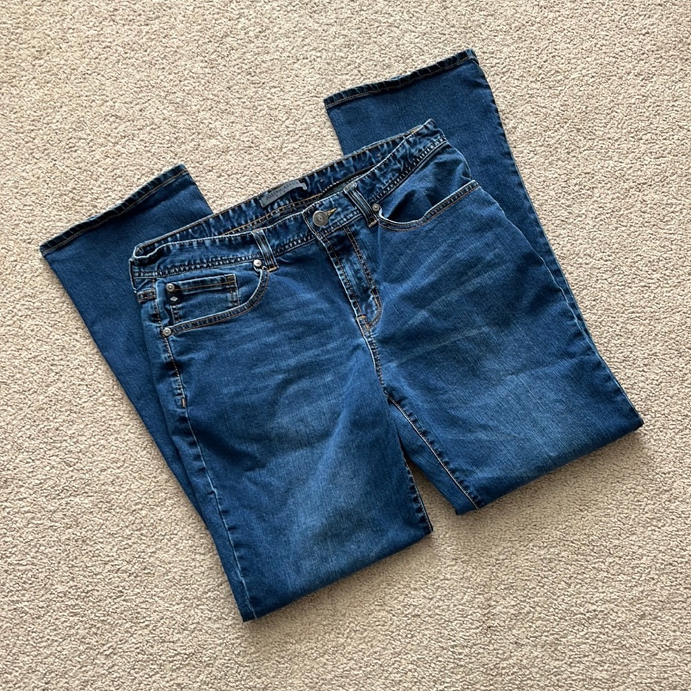 Joseph Abboud Straight Leg Dark Wash Jeans - 34x32
